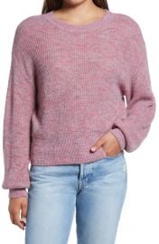 VERO MODA Vilma Crewneck Sweater   Nordstrom at Nordstrom